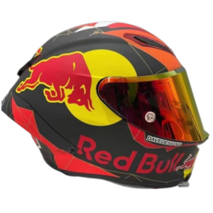 Casco para moto de carreras