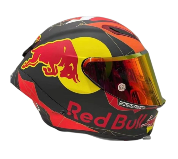 Casco para moto de carreras